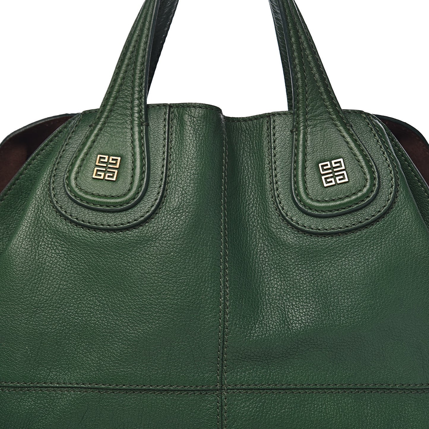 Grained Calfskin North South Nightingale Green