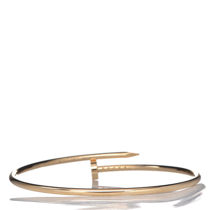 Cartier 18K Yellow Gold Small Juste Un Clou Bracelet 18 3 of 5