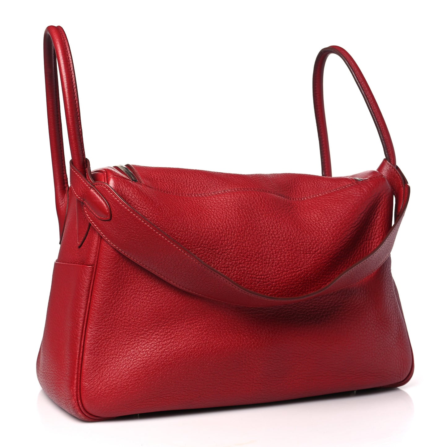 Taurillon Clemence Lindy 34 Rouge Garance