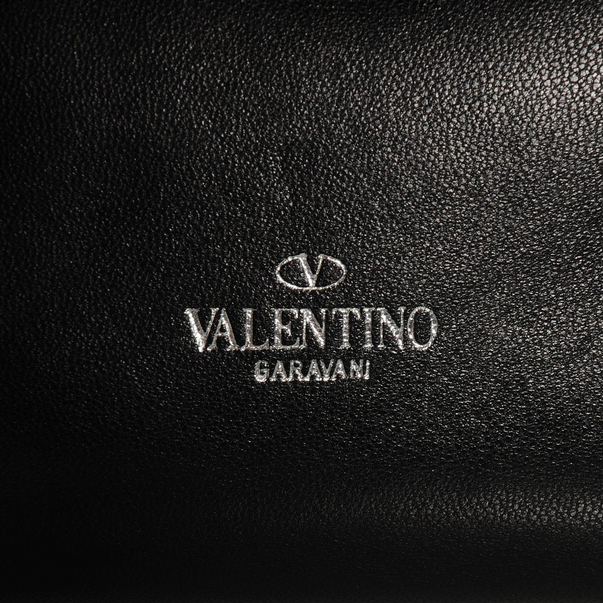Valentino Garavani Nappa Crystal Encrusted Studs Va Va Voom Shoulder Bag Black 5 of 16