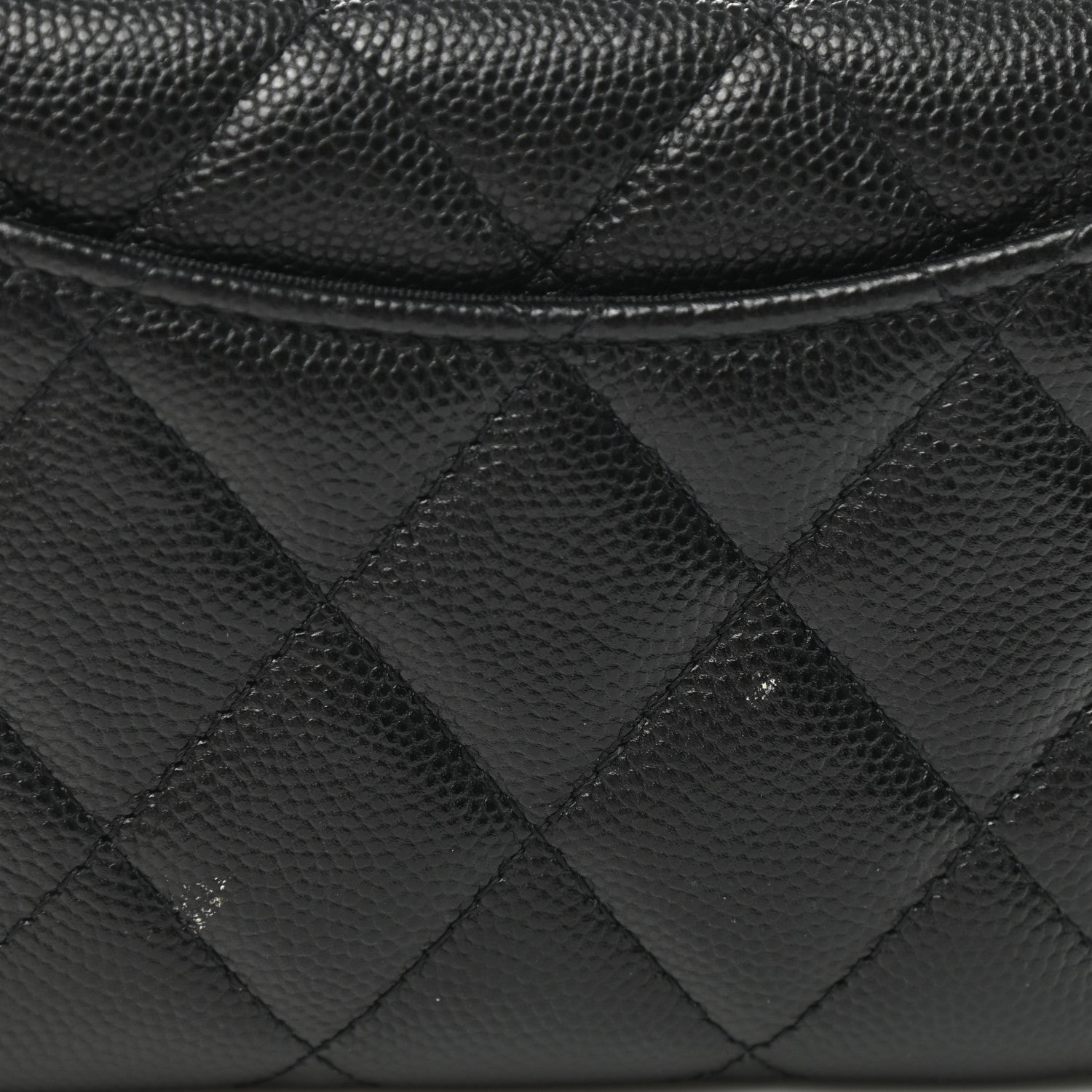 Chanel Caviar Quilted Flap Card Holder On Chain Black 12 of 13