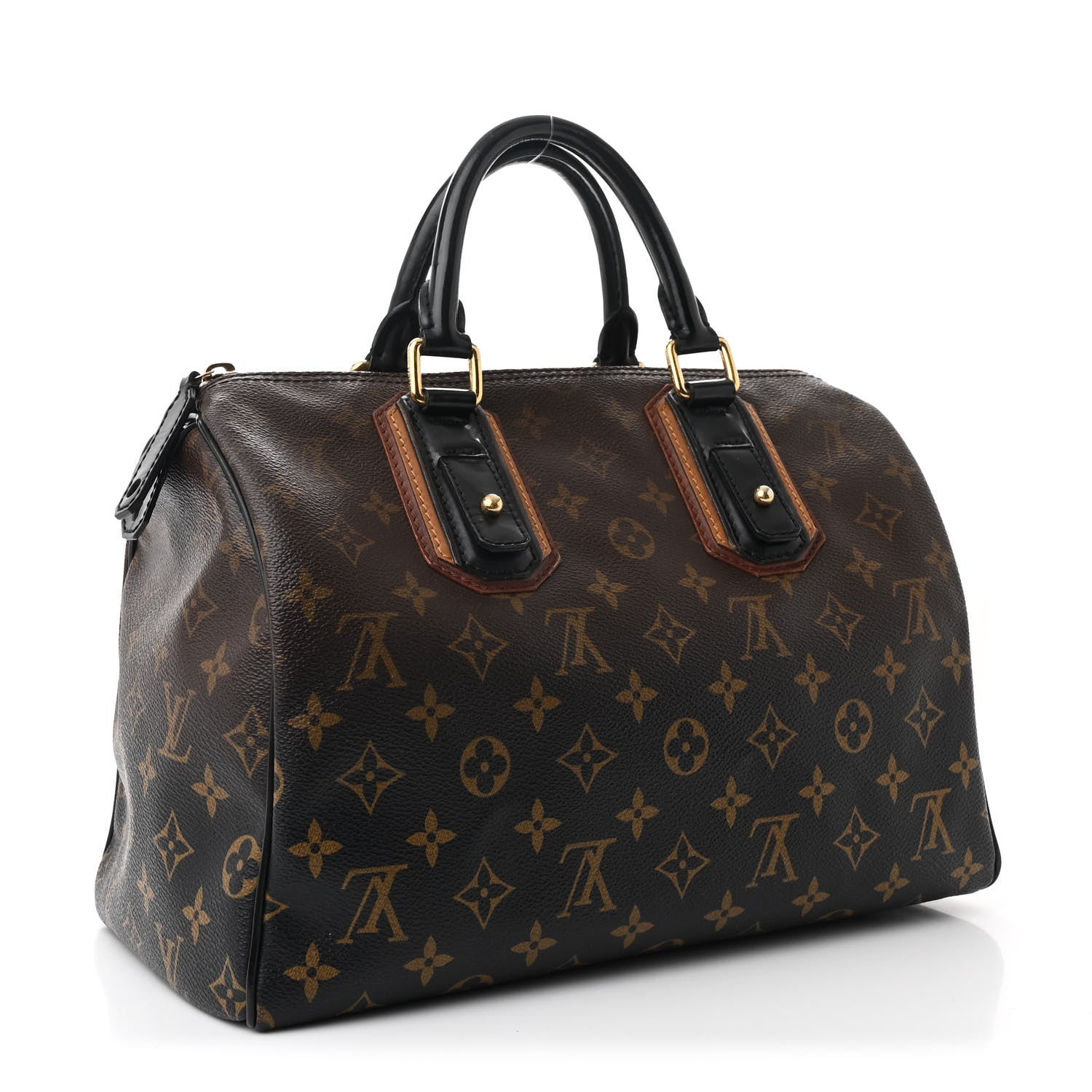 Louis Vuitton Monogram Mirage Speedy 30 Black 3 of 9