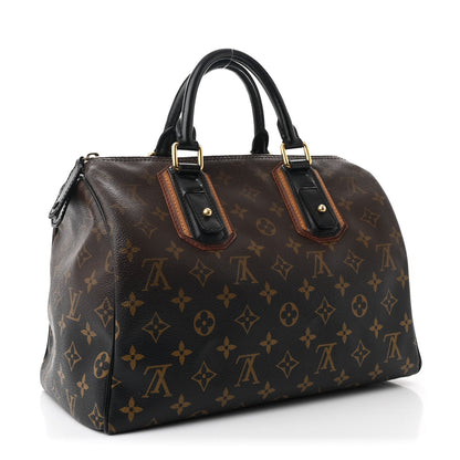 Louis Vuitton Monogram Mirage Speedy 30 Black 3 of 9