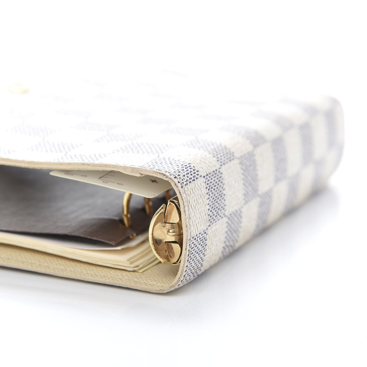 Damier Azur Medium Ring Agenda Cover