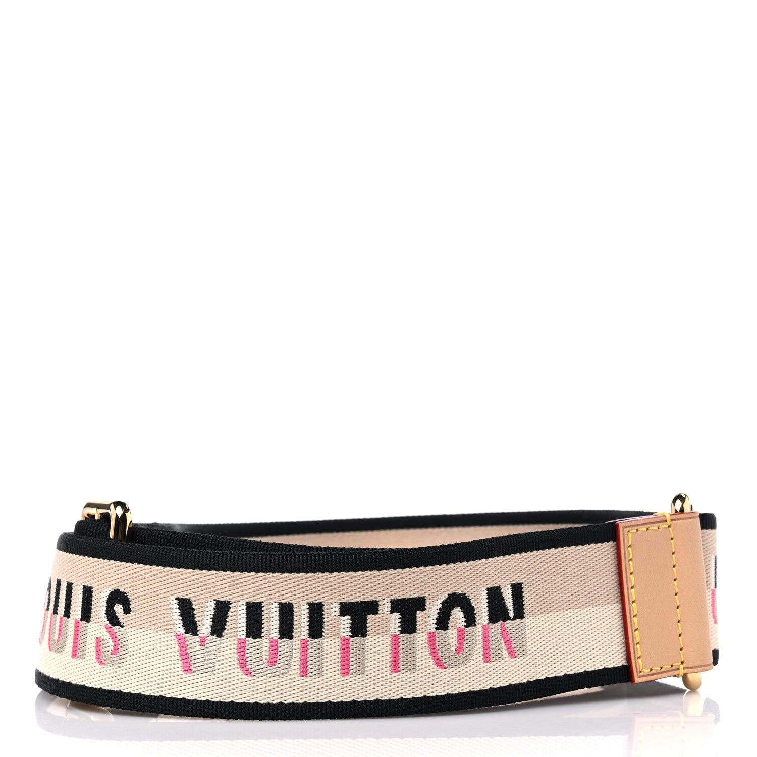Louis Vuitton Jacquard Speedy Bandouliere 20 Shoulder Strap Black 2 of 4