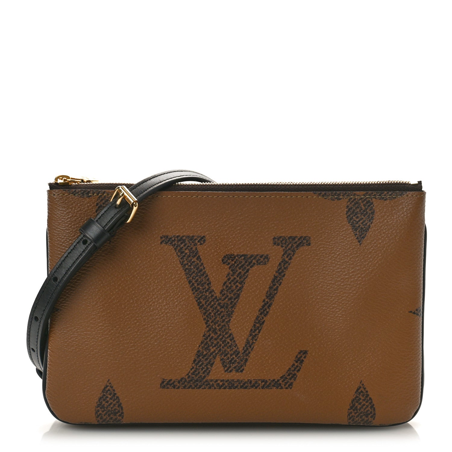 Louis Vuitton Reverse Monogram Giant Double Zip Pochette 1 of 9