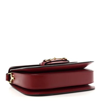 Gucci Azalea Calfskin Horsebit 1955 Shoulder Bag New Cherry Red 4 of 14