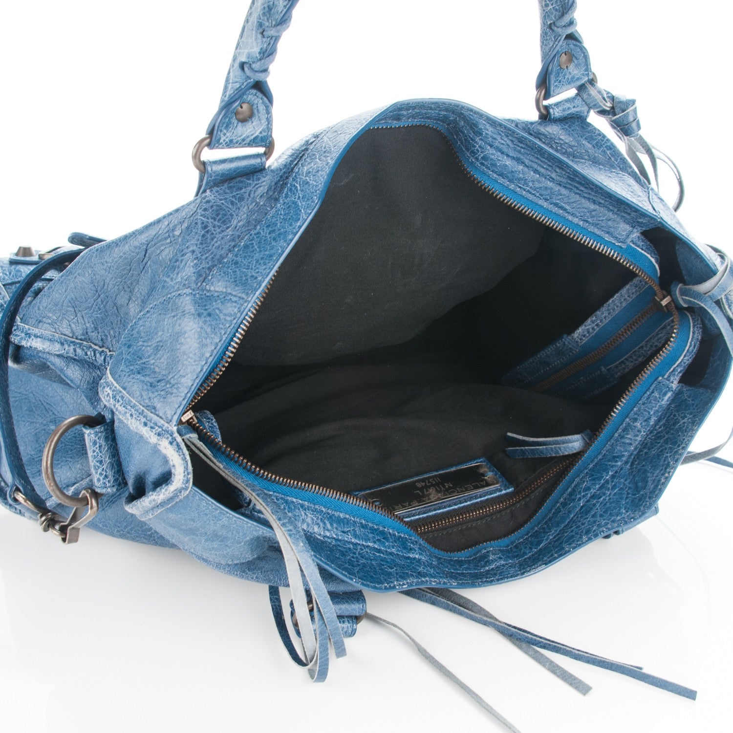 Balenciaga Agneau Classic Hardware City Bleu Cobalt Bleu Electric 5 of 11
