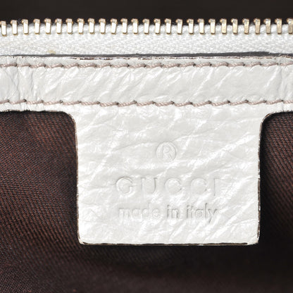 Gucci Monogram Medium Horsebit Nail Boston Off White 6 of 13