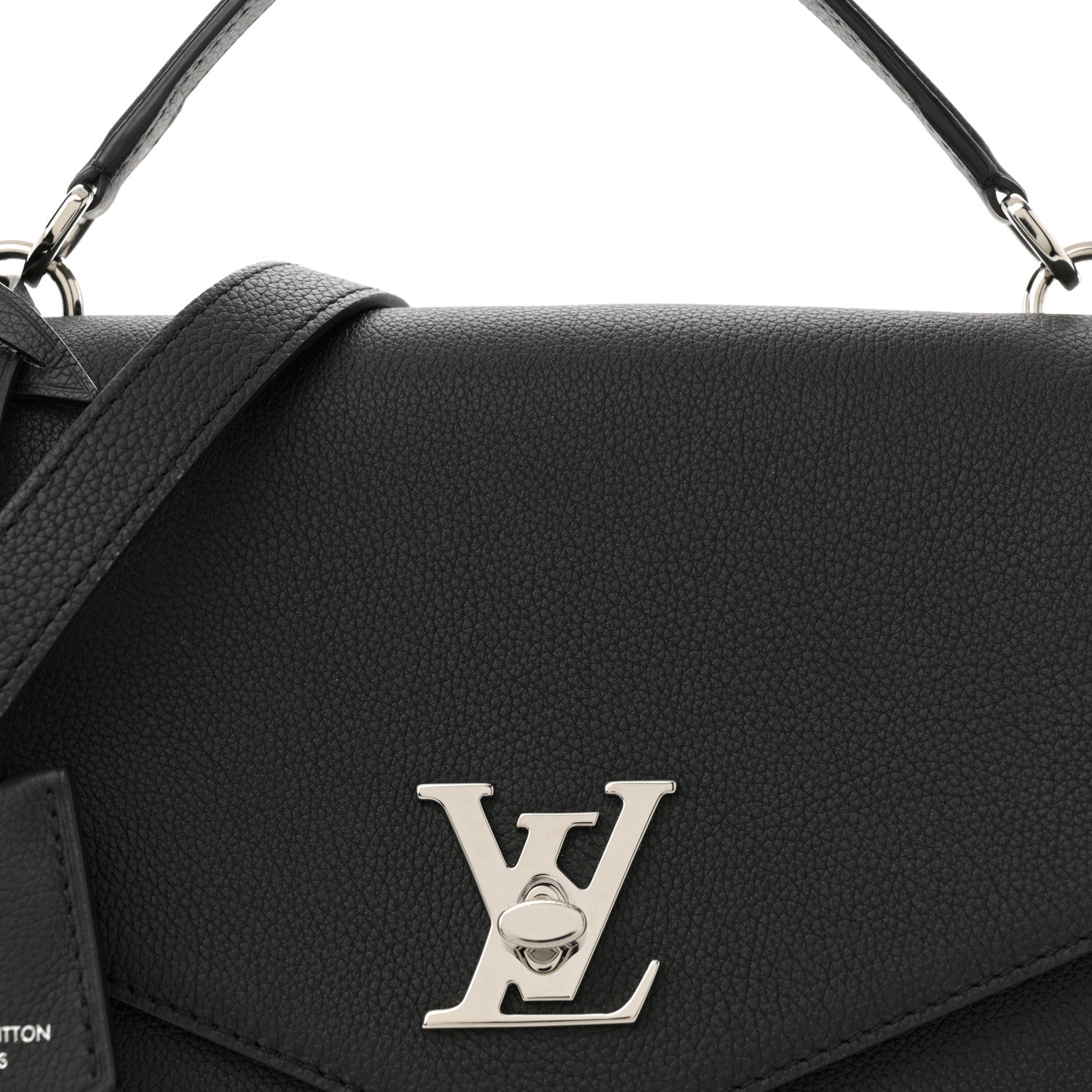 Louis Vuitton Soft Calfskin My Lockme Top Handle Black 7 of 10