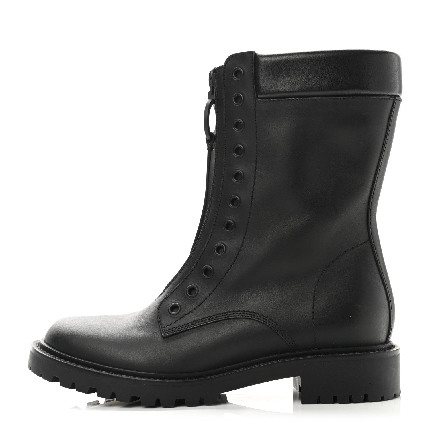 Christian Dior Calfskin Boots 37 Black 1 of 10