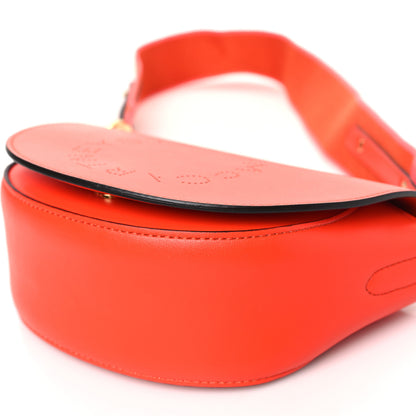 Stella McCartney Eco Soft Alter Nappa Perforated Logo Mini Marlee Flame 10 of 10