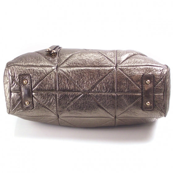 Metallic Bronze Patchwork Stam
