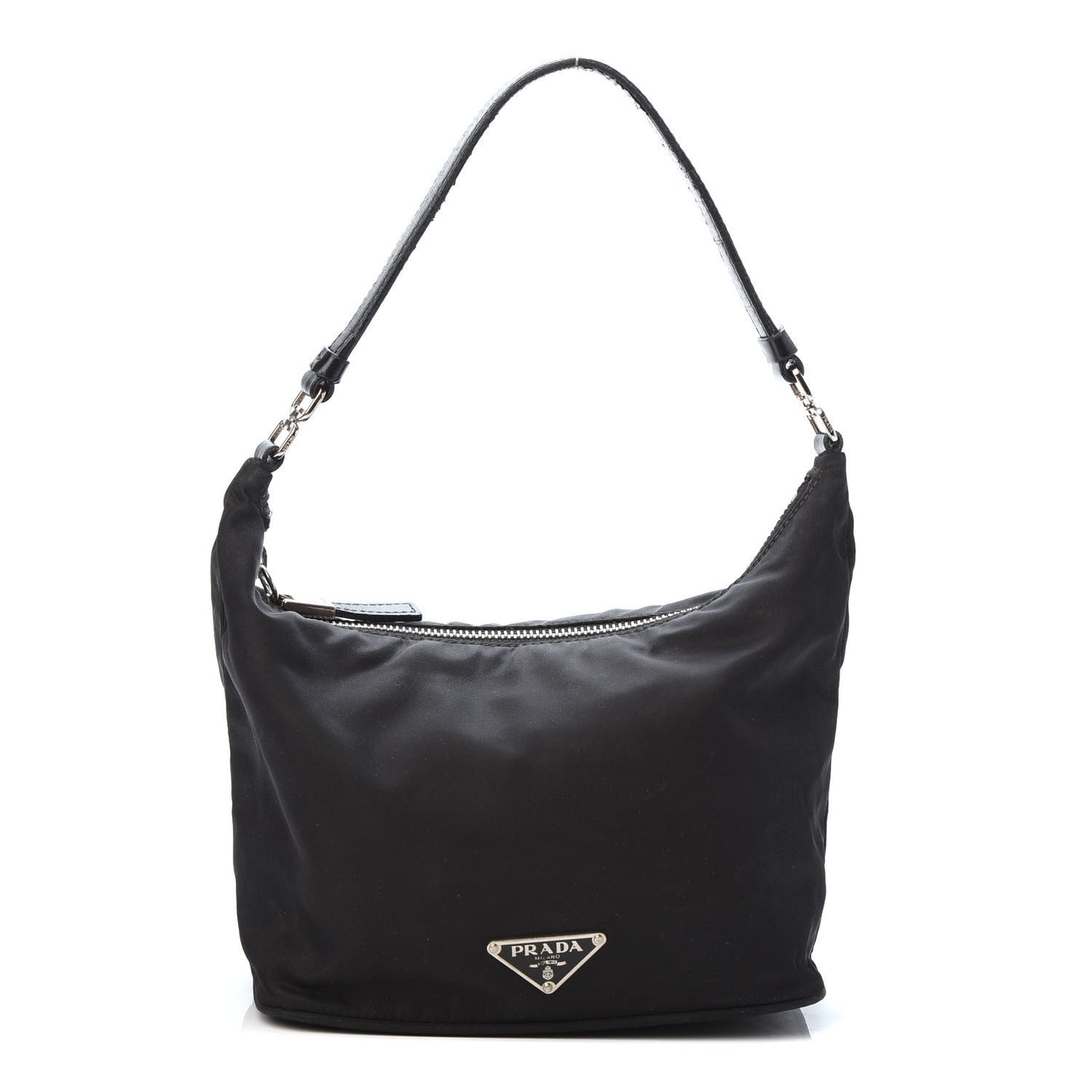 Tessuto Nylon Pochette Bag Black