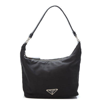 Prada Tessuto Nylon Pochette Bag Black 1 of 9