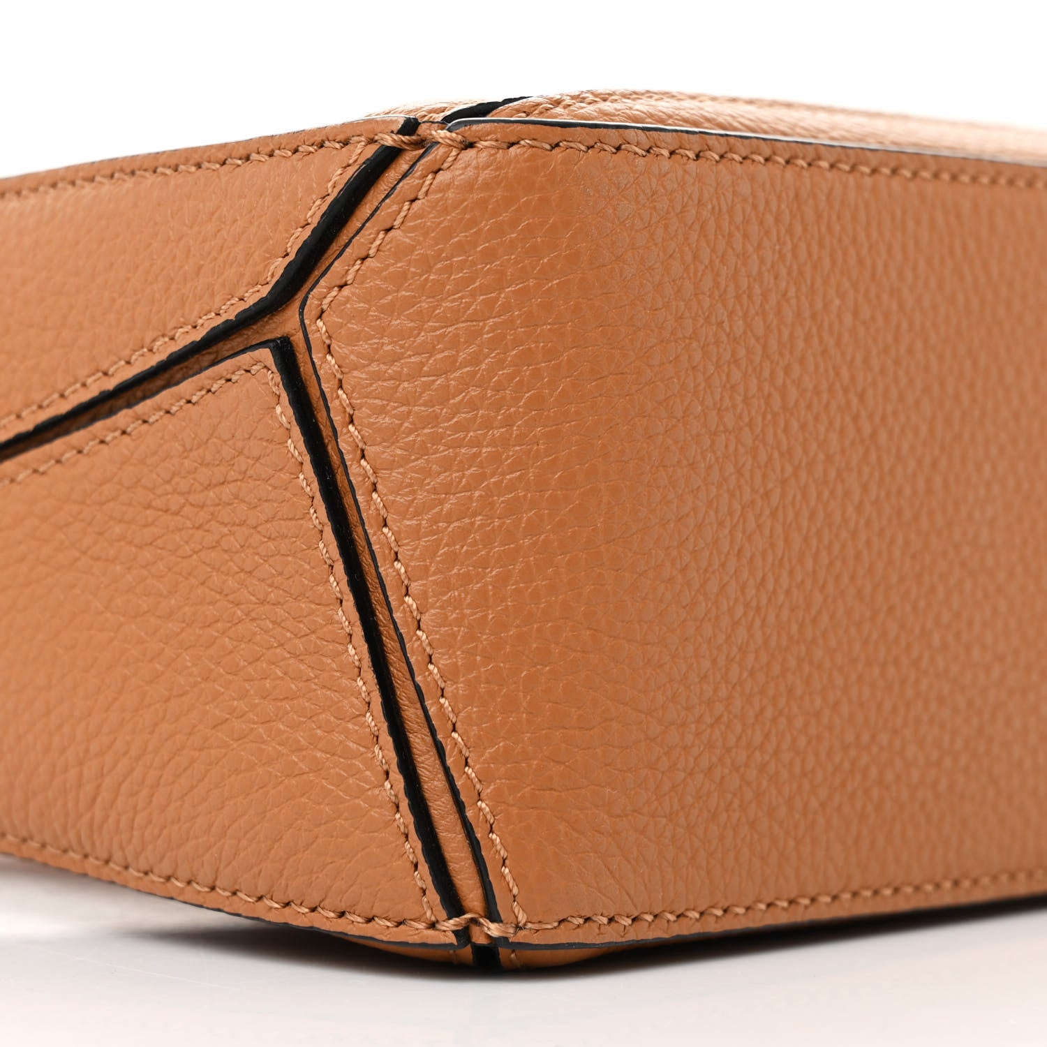 Loewe Calfskin Mini Puzzle Bag Tan 9 of 10