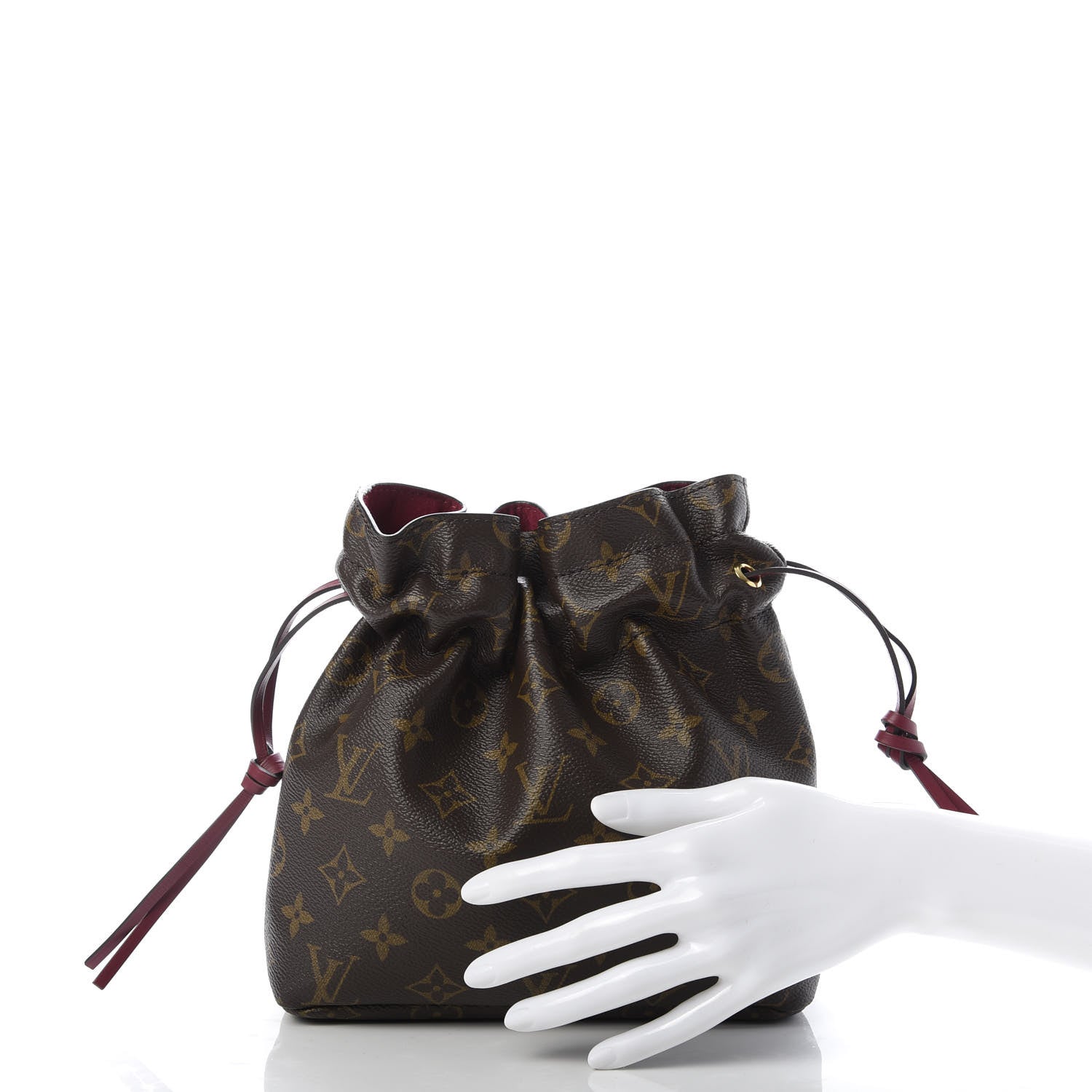 Louis Vuitton Monogram Pouch Noe Fuchsia 2 of 9