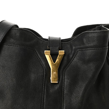 Saint Laurent Sheepskin Small Cabas ChYc Black 8 of 14