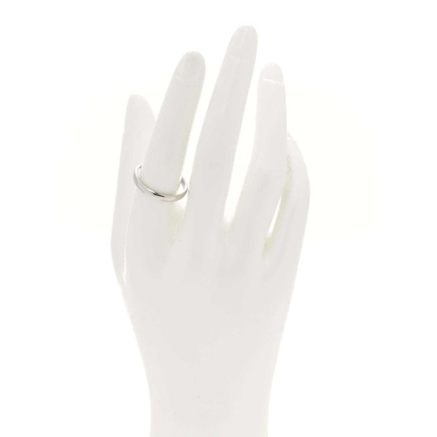 Platinum 3mm Classic Wedding Band Ring 58 8.25