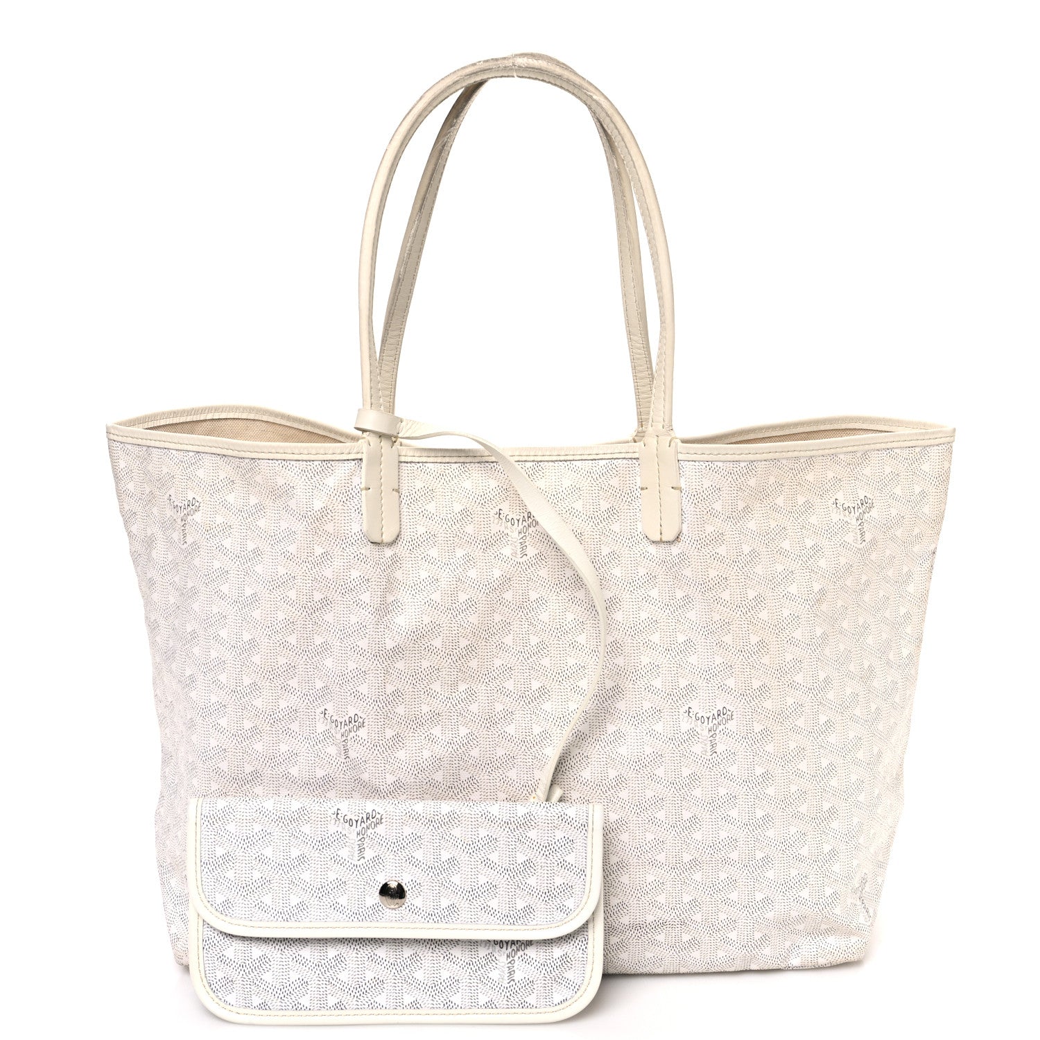 Goyard Goyardine Saint Louis PM White 3 of 15