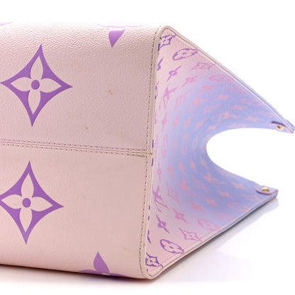 Louis Vuitton Monogram Giant Spring In The City Onthego GM Sunrise Pastel 9 of 12