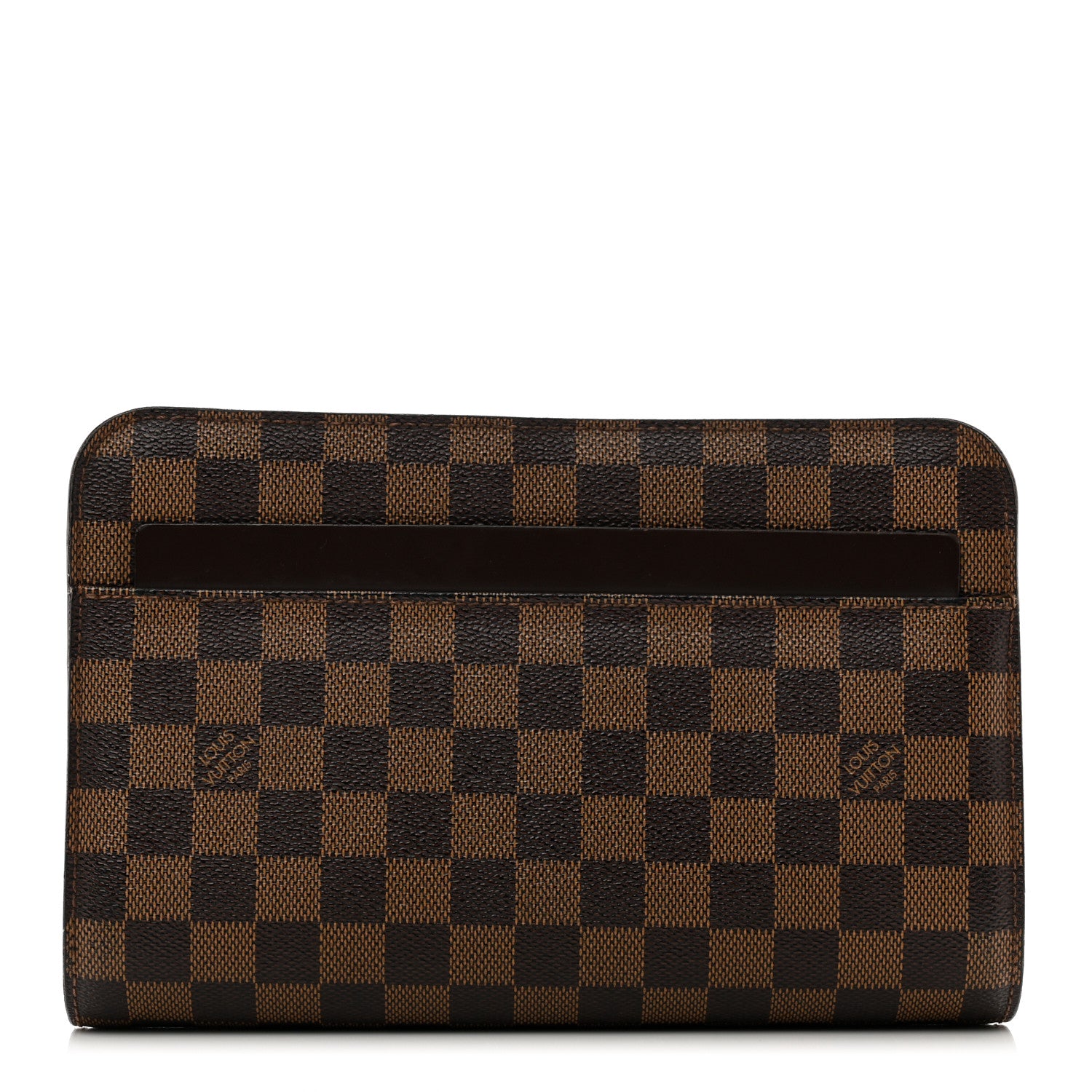 Louis Vuitton Damier Ebene Pochette Saint Louis Clutch 1 of 9