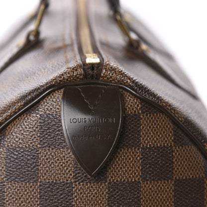 Louis Vuitton Damier Ebene Speedy 30 10 of 10