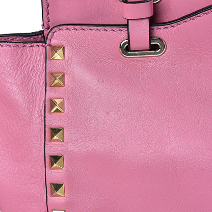 Valentino Garavani Vitello Small Rockstud Tote Ninphea 13 of 16