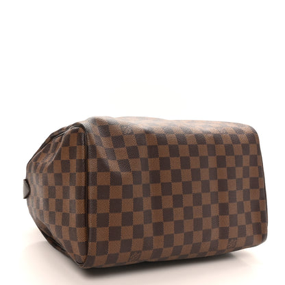 Louis Vuitton Damier Ebene Speedy 30 5 of 11