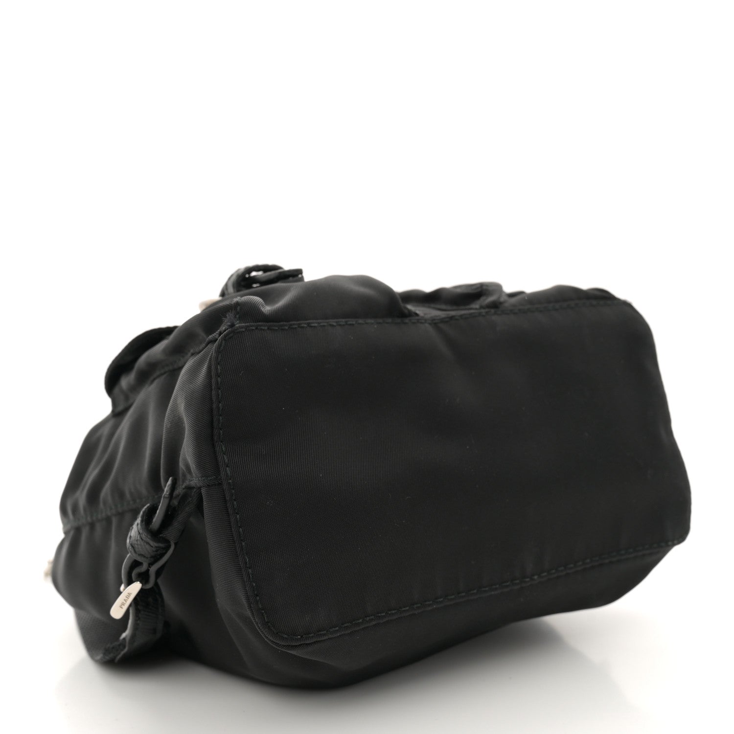 Prada Nylon Vela Mini Crossbody Backpack Black 4 of 11