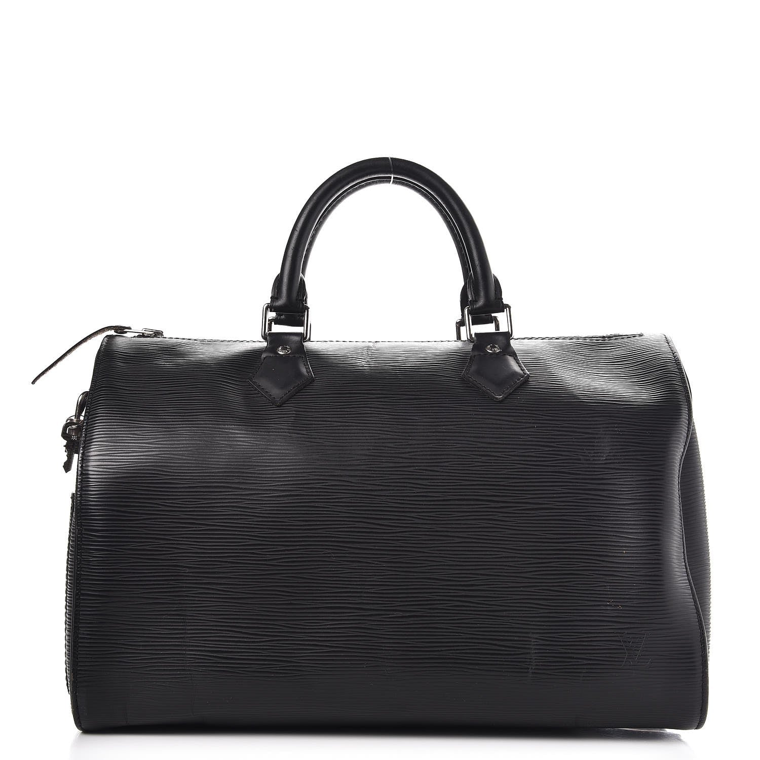 Louis Vuitton Epi Speedy 30 Black 1 of 17