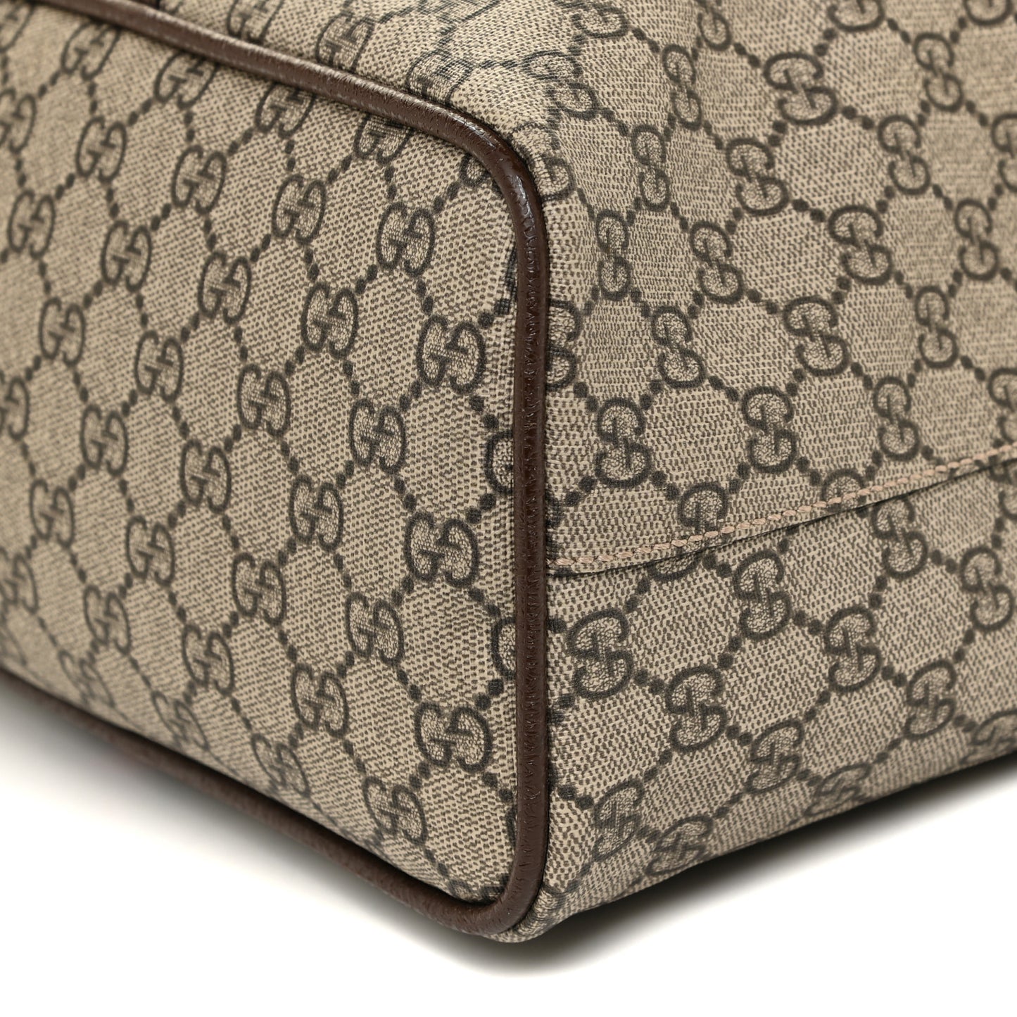 GG Supreme Monogram Web Neo Vintage Tote Beige New Acero Crop