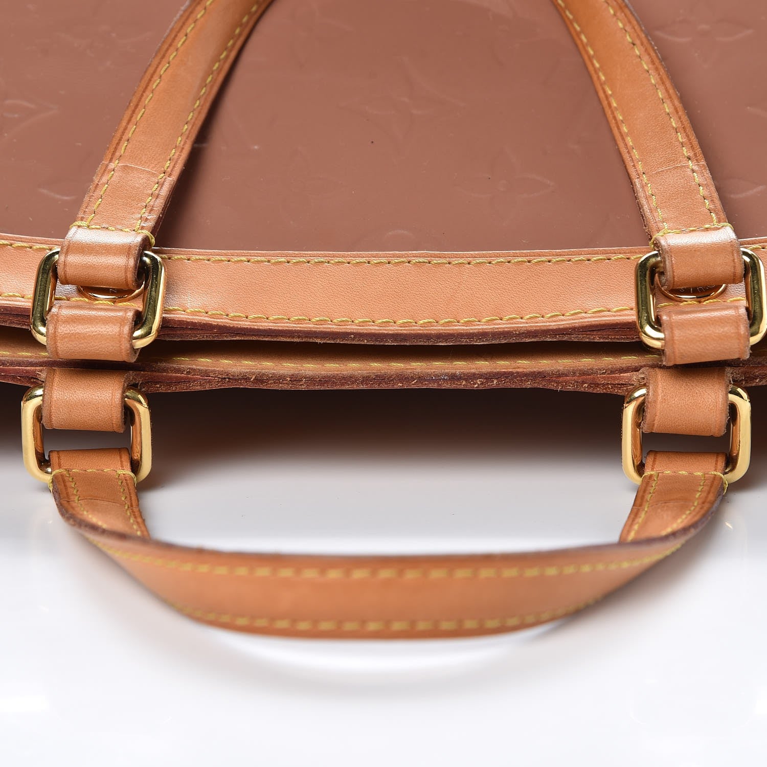 Louis Vuitton Vernis Brea MM Rose Velours 14 of 16