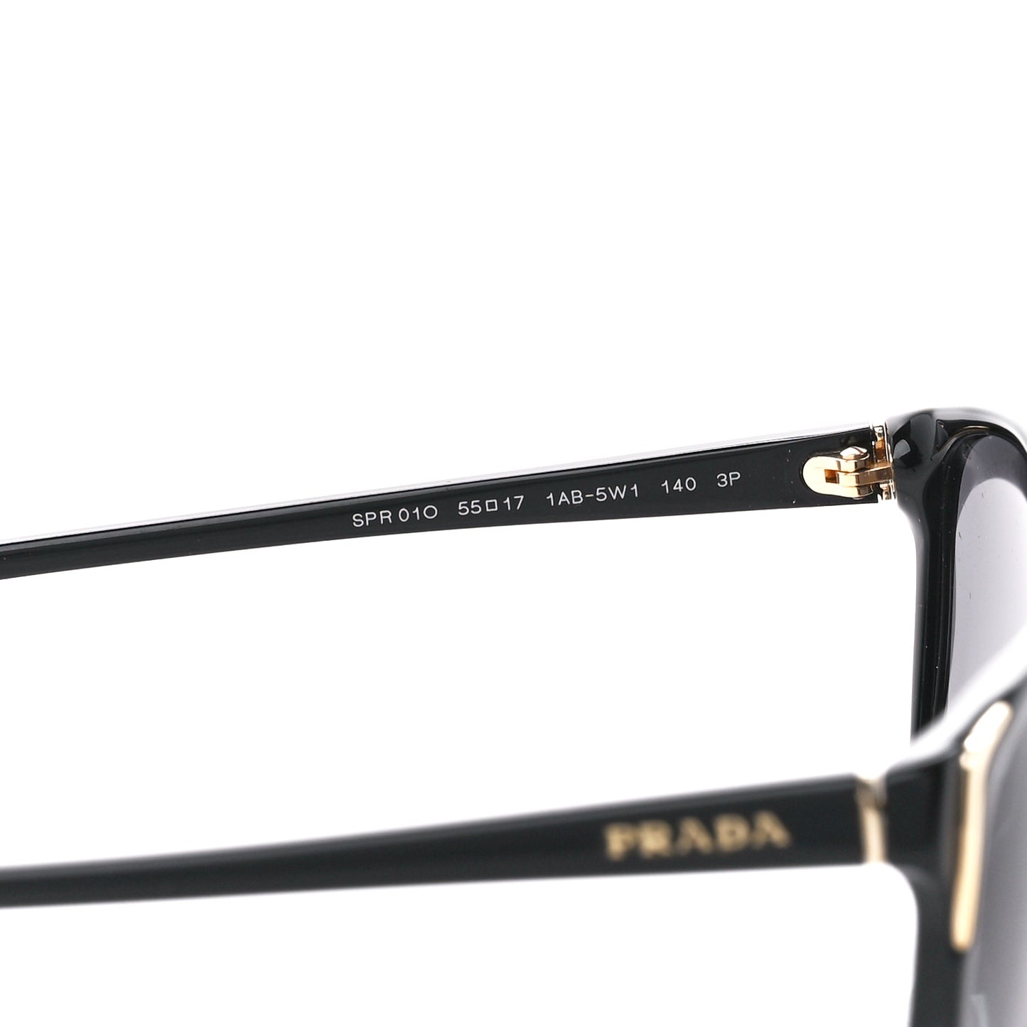 Acetate Sunglasses SPR 01O Black