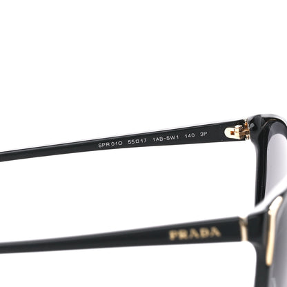 Prada Acetate Sunglasses SPR 01O Black 5 of 7