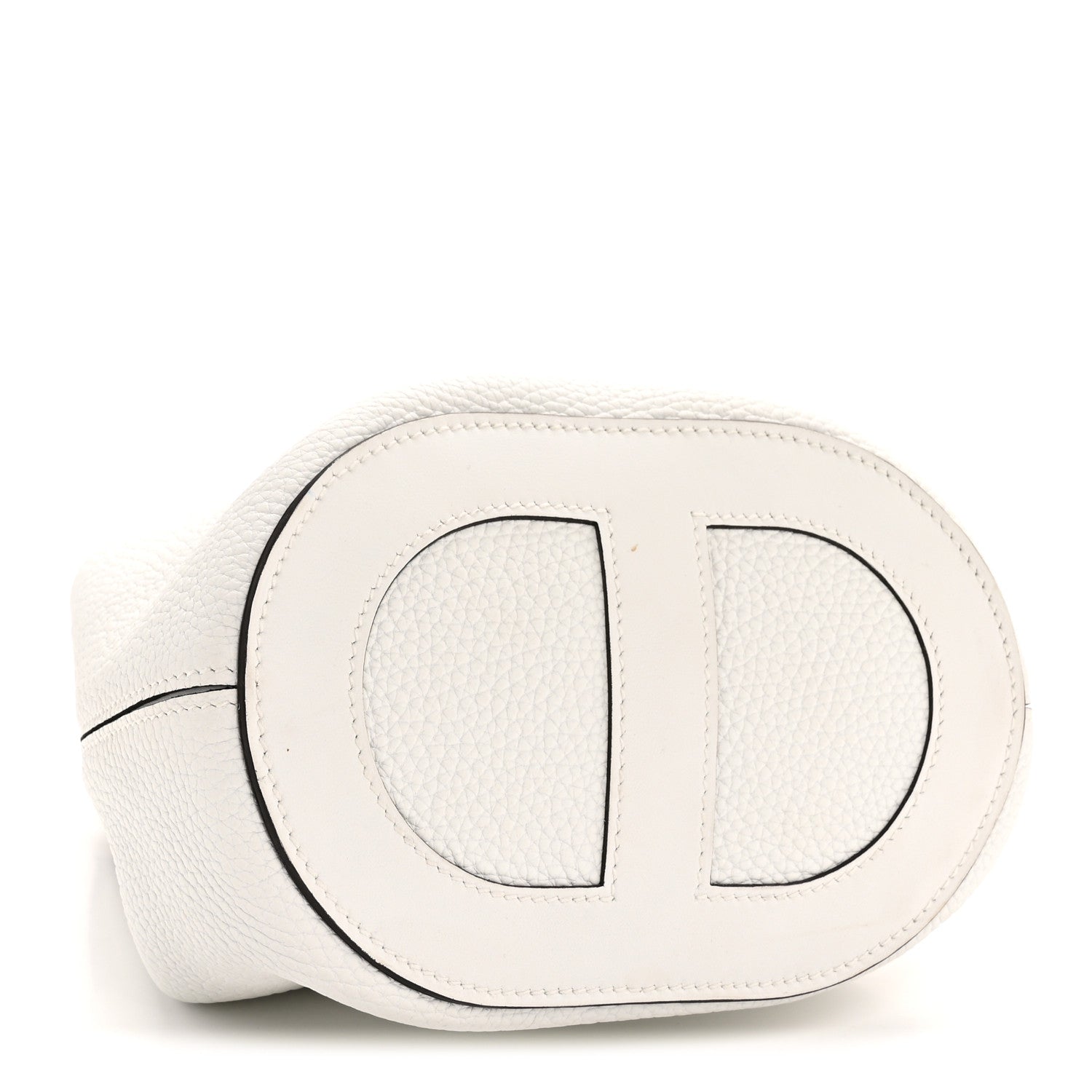 Hermes Taurillon Clemence Swift In-The-Loop 18 Bag New White 4 of 11