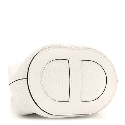 Hermes Taurillon Clemence Swift In-The-Loop 18 Bag New White 4 of 11