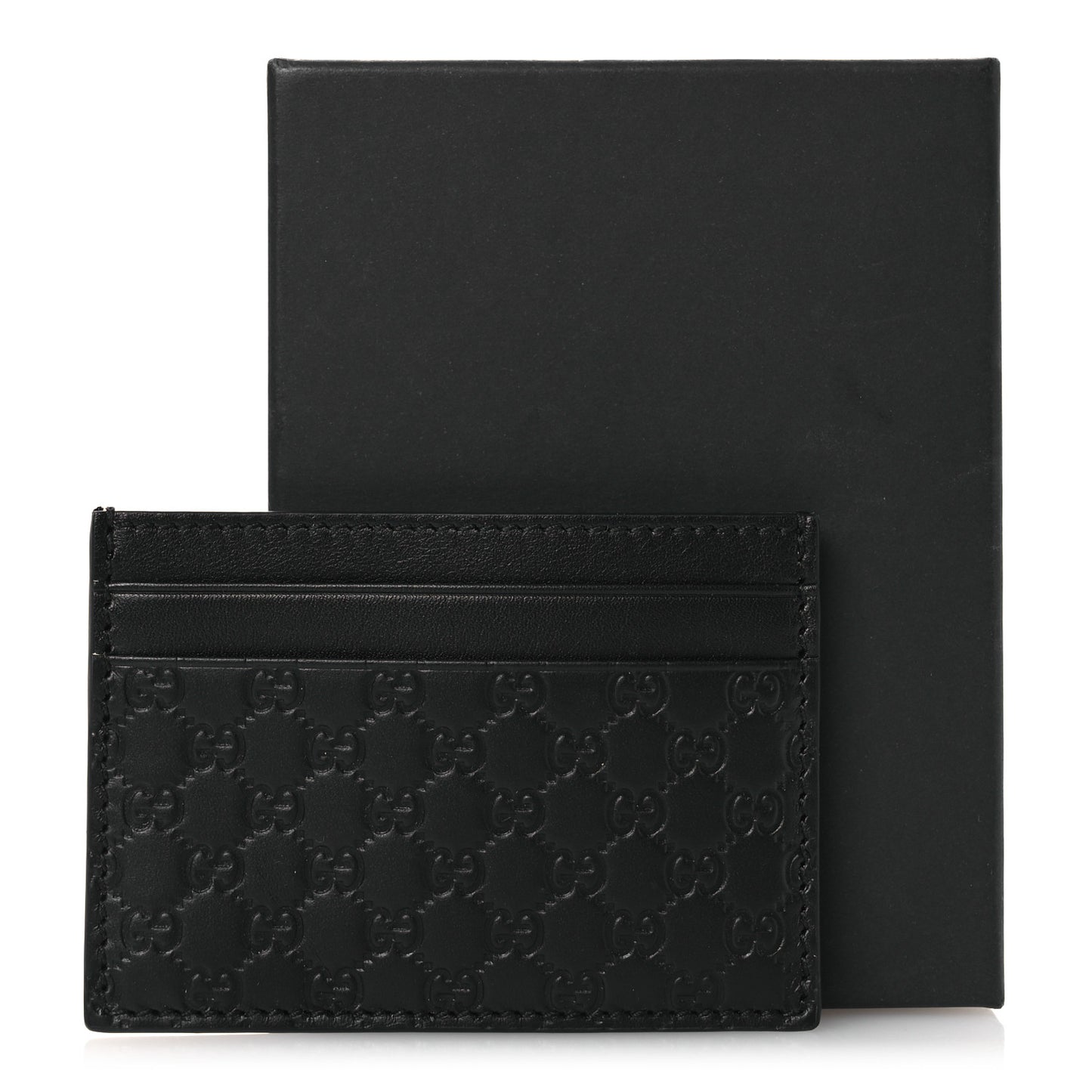 Microguccissima Card Holder Black