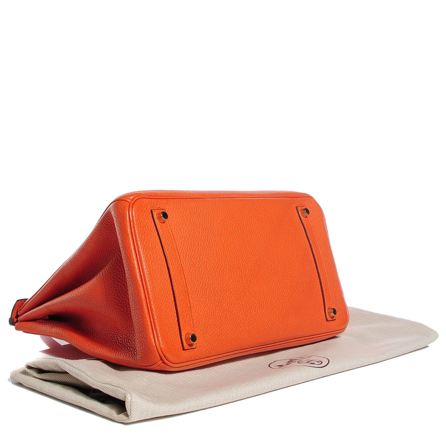 Togo Birkin 35 Orange