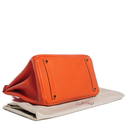 Hermes Togo Birkin 35 Orange 5 of 25
