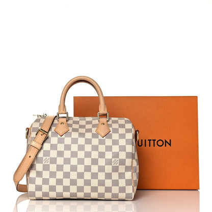 Louis Vuitton Damier Azur Speedy Bandouliere 25 12 of 12