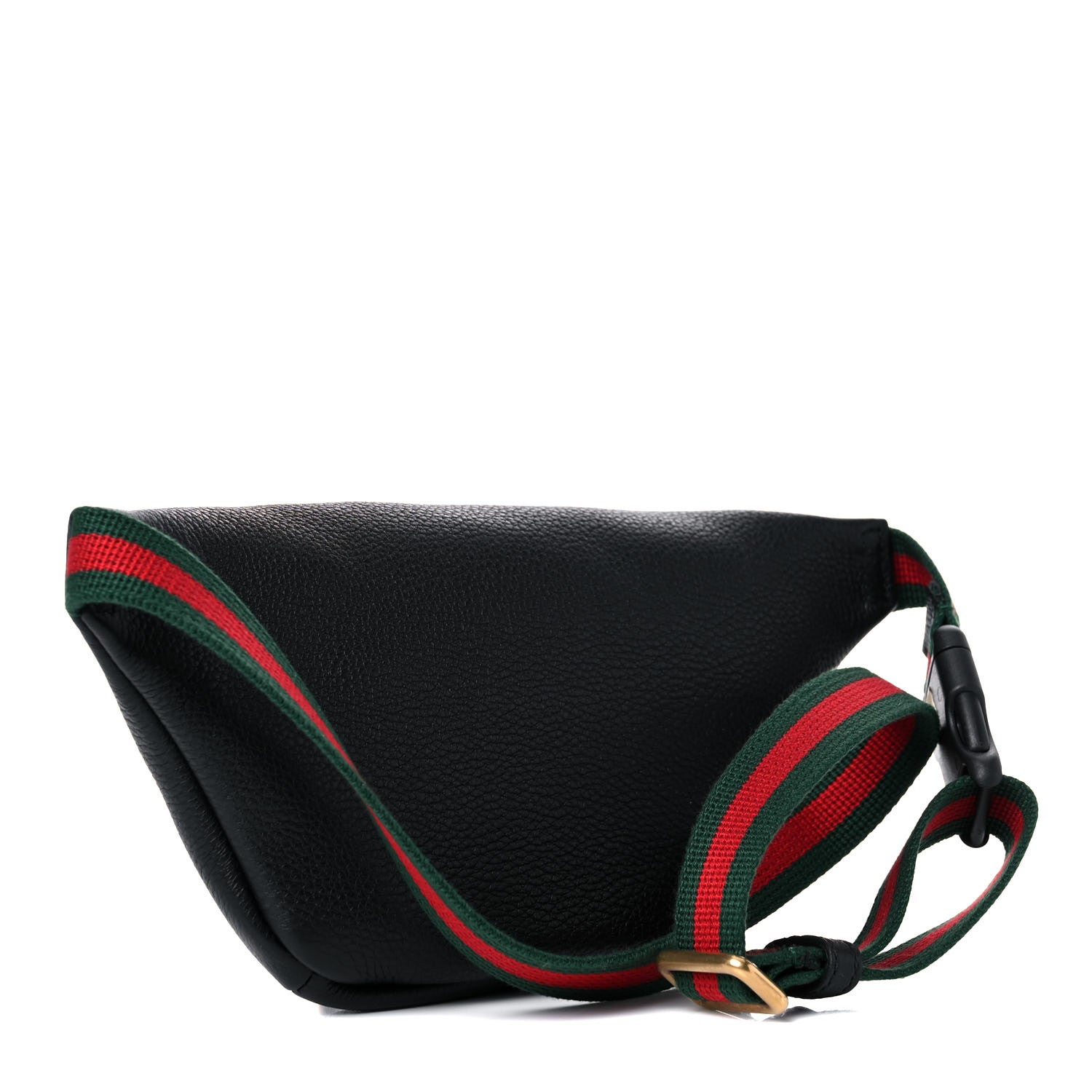 Gucci Grained Calfskin Small Logo Belt Bag Black 3 of 10