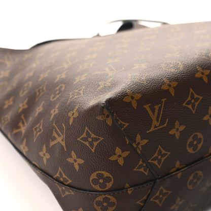 Louis Vuitton Monogram Flower Hobo Black 10 of 12