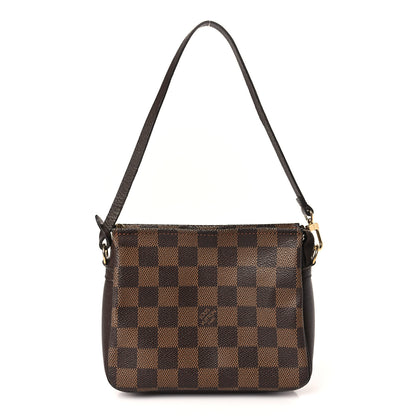 Louis Vuitton Damier Ebene Trousse Make Up Bag Pochette 1 of 9