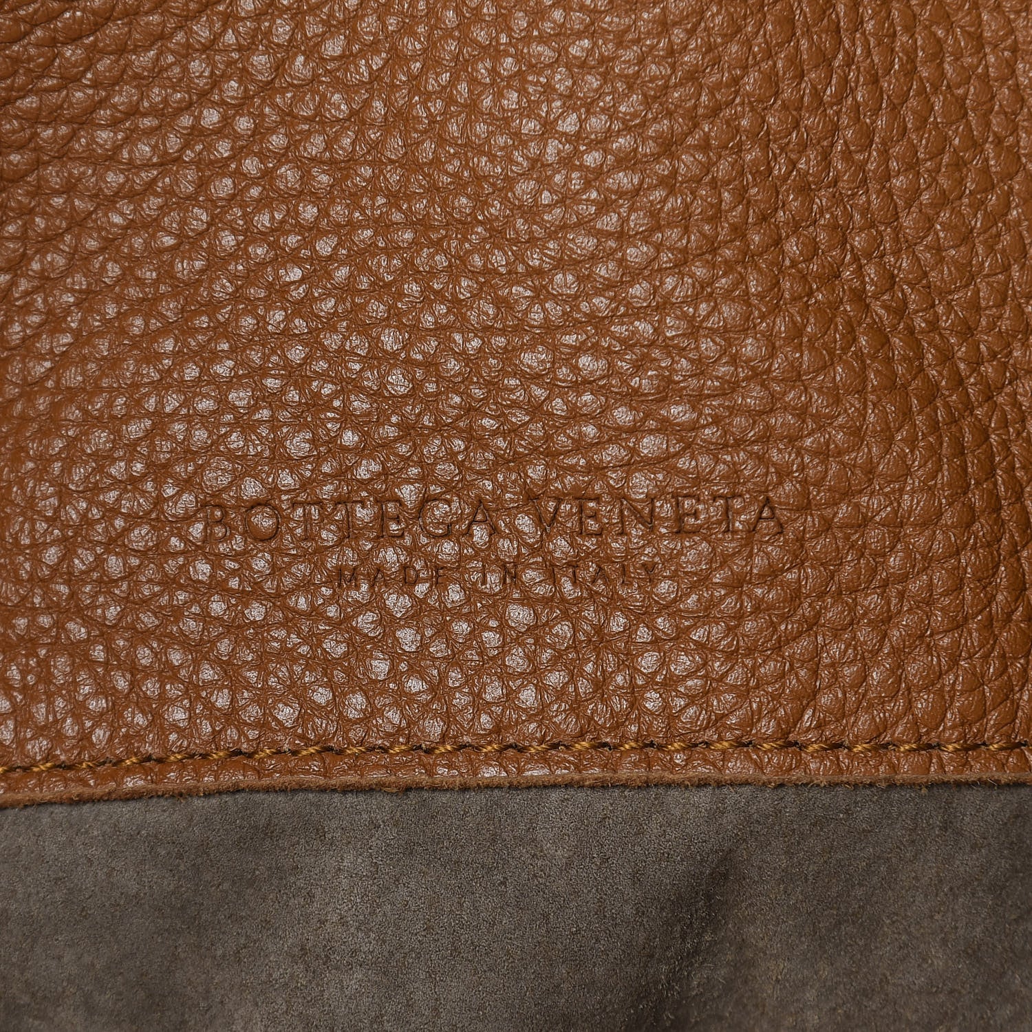 Bottega Veneta Cervo Deerskin Hobo Brown 6 of 9