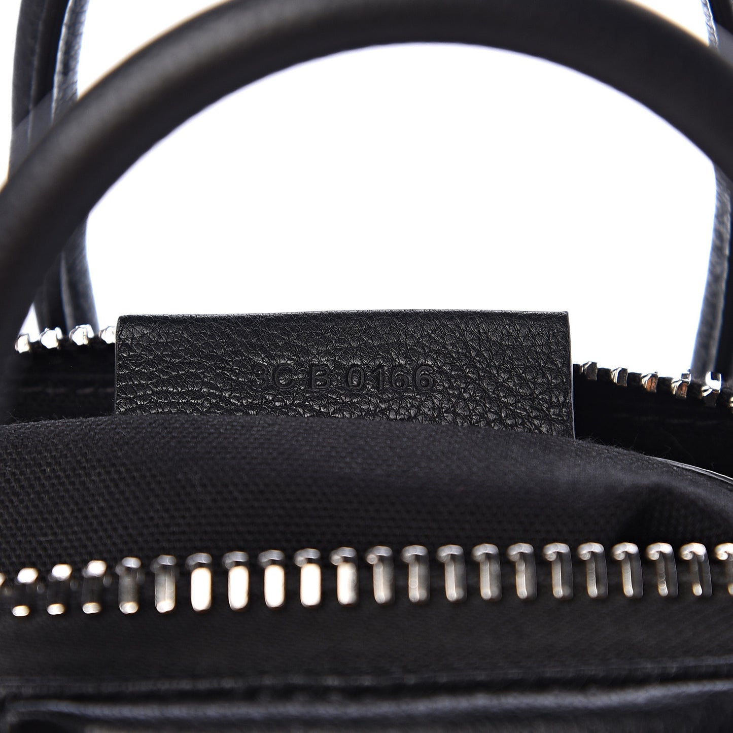 Sugar Goatskin Mini Antigona Black