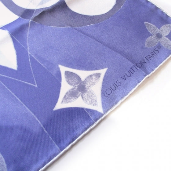 Louis Vuitton Silk Carre Watercolor Symbols Scarf 3 of 8