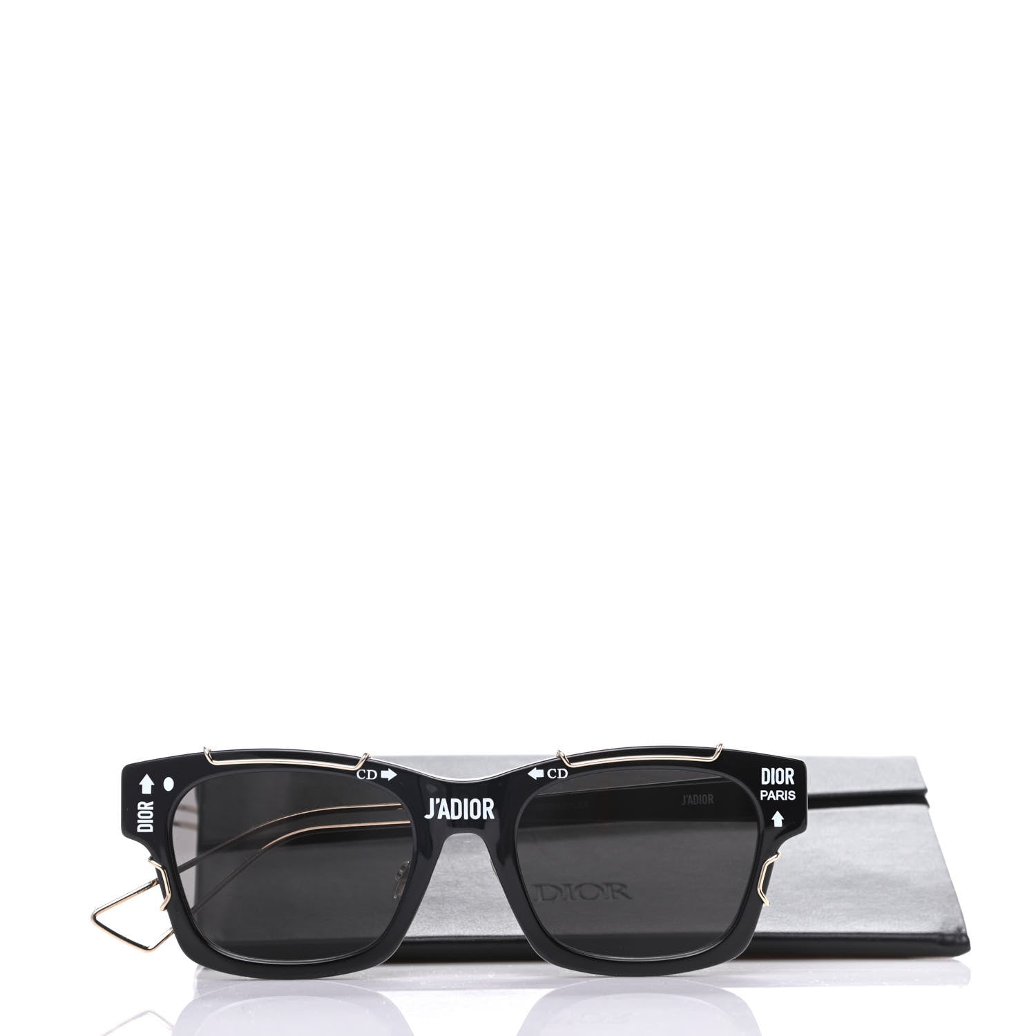 Christian Dior Acetate J'adior Sunglasses Black 7 of 7