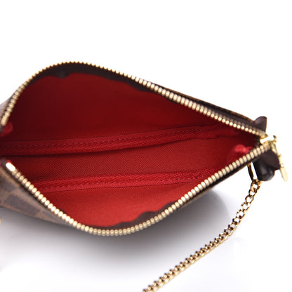 Louis Vuitton Damier Ebene Mini Pochette Accessories 5 of 7