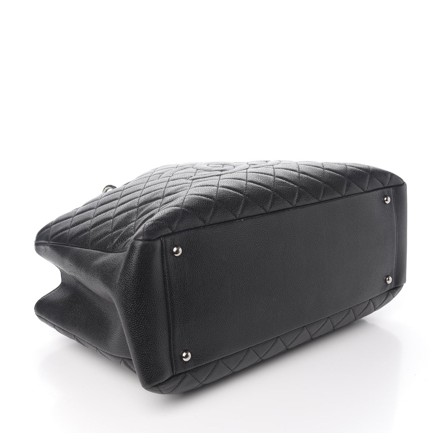 Caviar Quilted XL Grand Shopping Tote GST Black
